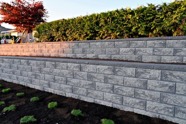 Concrete Retaining Wall Installation in Dover