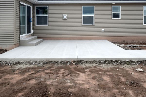 Cement Pad Installation in Dover
