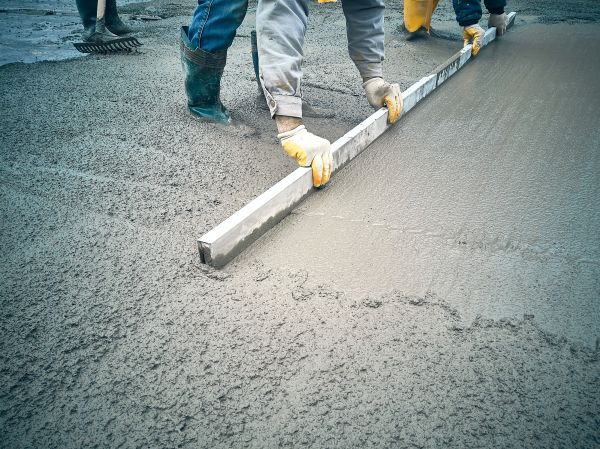 Cement Slab Installation in Dover
