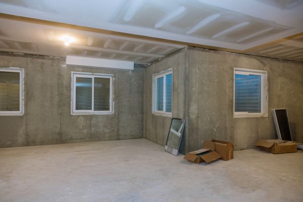 Basement Concrete Installation in Dover