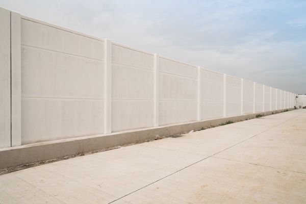 Concrete Fence Construction in Dover