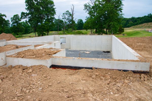 Basement Foundation Pouring in Dover