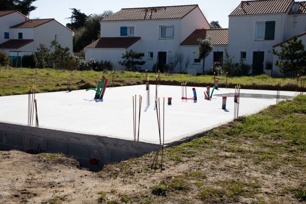 Residential Slab Construction in Dover