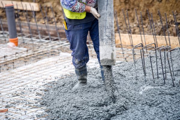 Yard Concrete Construction in Dover