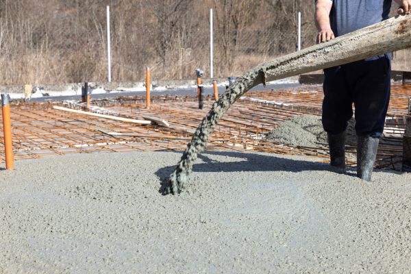 Pole Barn Slab Pouring in Dover