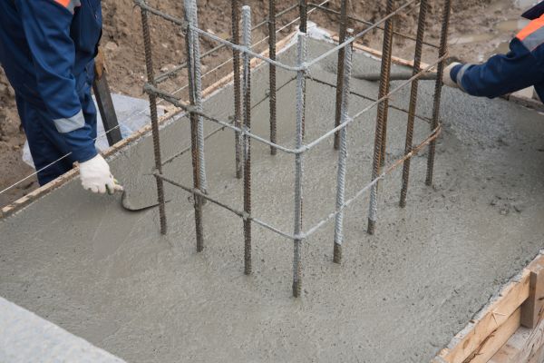 Foundation Pad Construction in Dover
