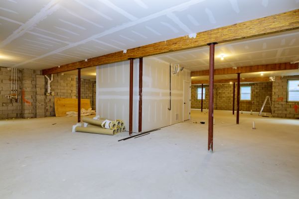Basement Slab Installation in Dover