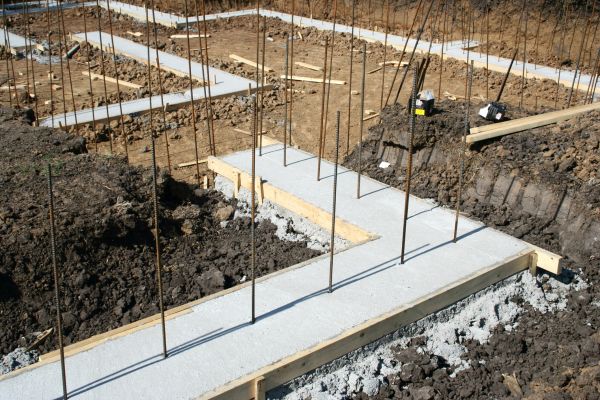 Cost of Footing Construction in Dover