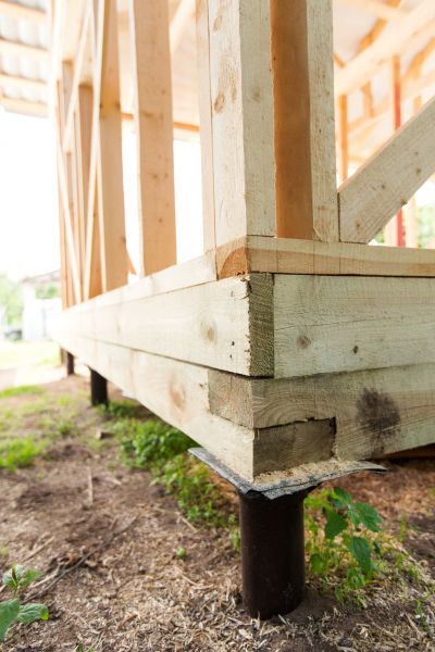 Barn Footing Construction